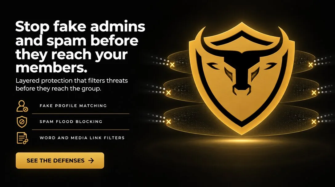 BeefyGuard features overview for Telegram group protection